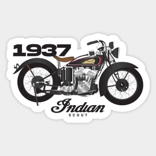 1937 Scout Sticker